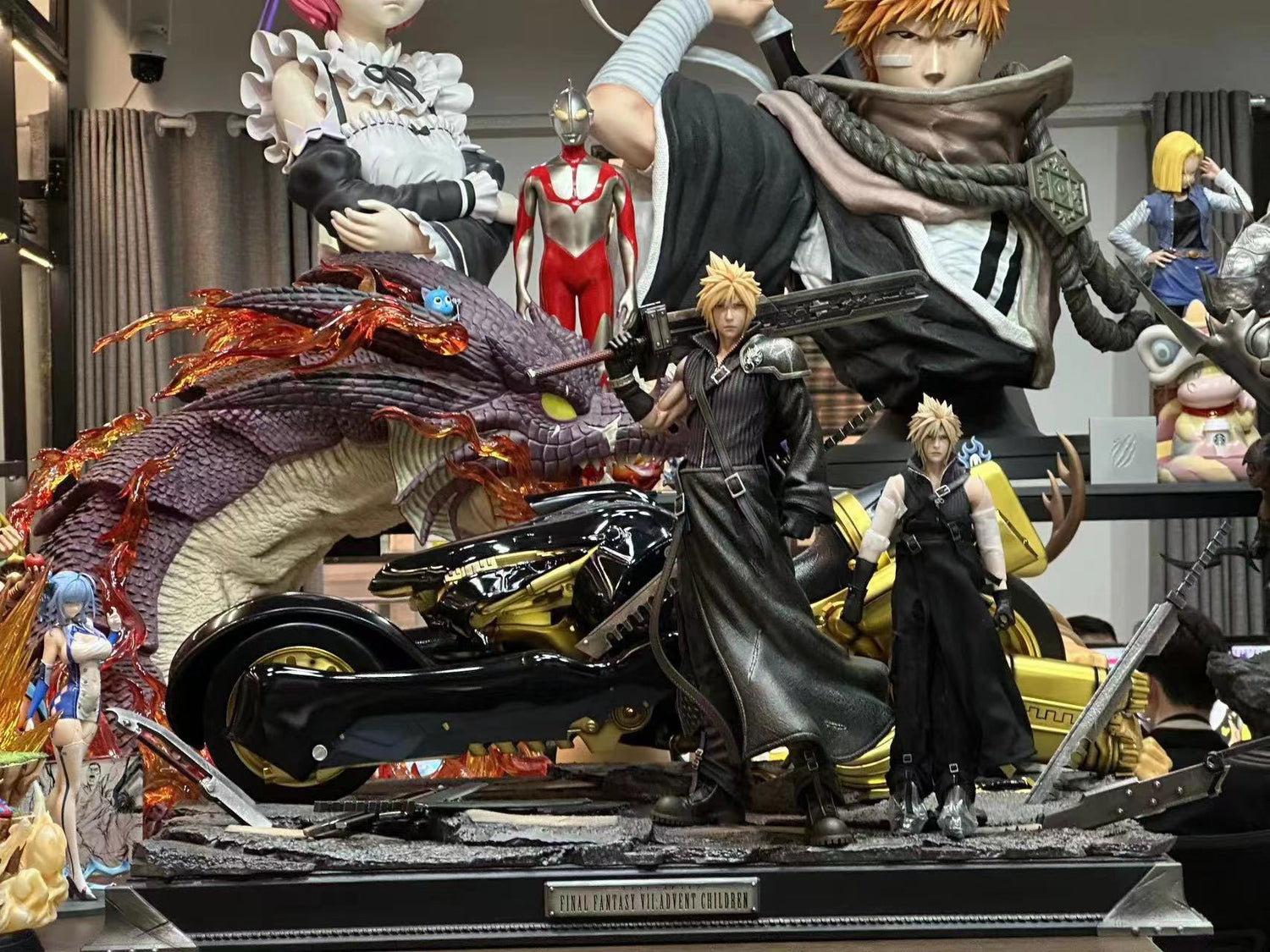 Final Fantasy – Cloud Strife | 1:4 Resin Statue | von Dream Boat Studio