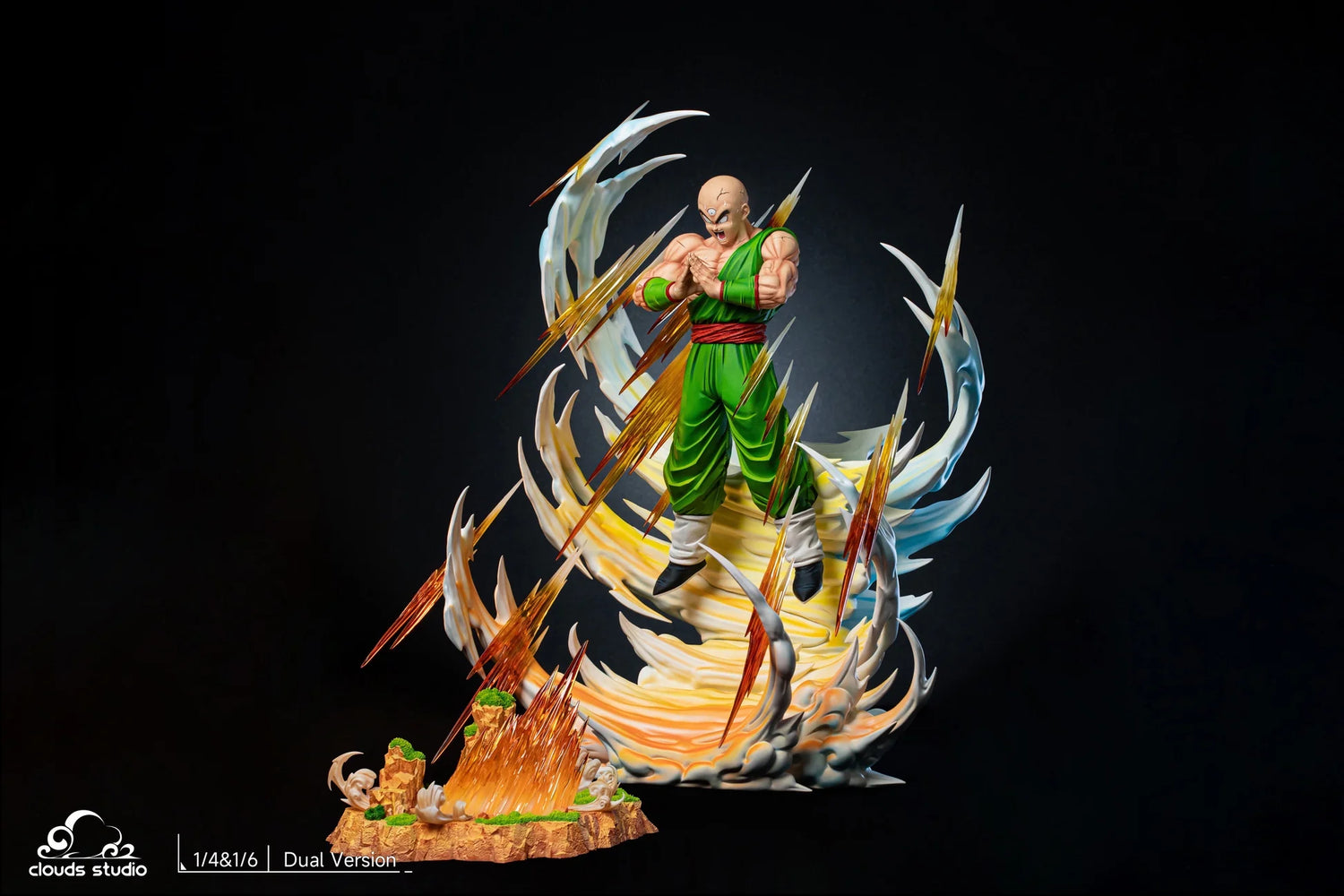 Dragon Ball - Tien Shinhan Deluxe | 1:4 Resin Statue | by Clouds Studio