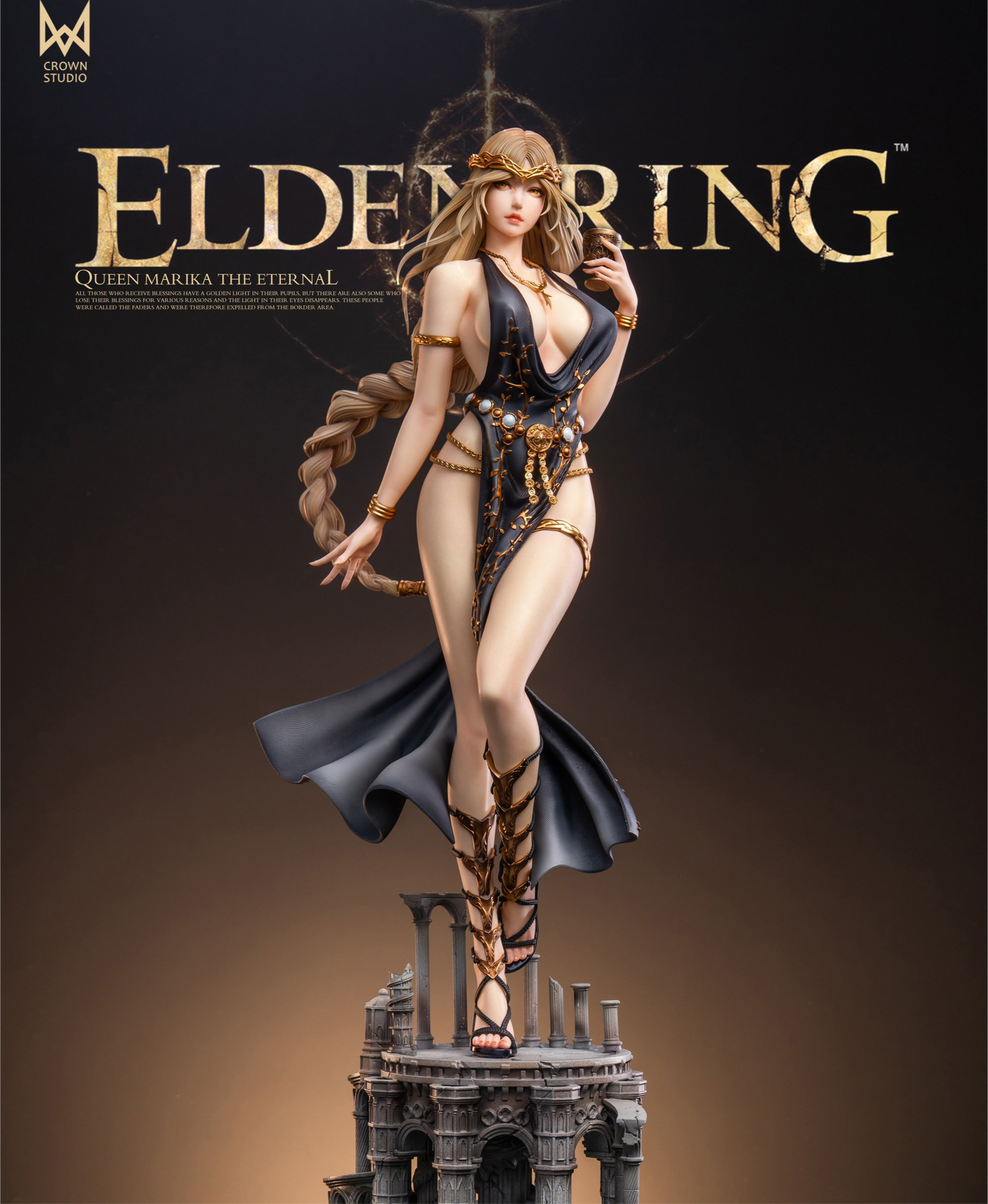 Elden Ring – Queen Marika the Eternal | 1:4 Resin Statue | von Crown Studio