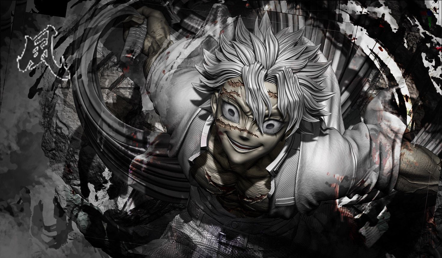 Demon Slayer – Sanemi Shinazugawa | 1:6 Resin Statue | von U-King Studio