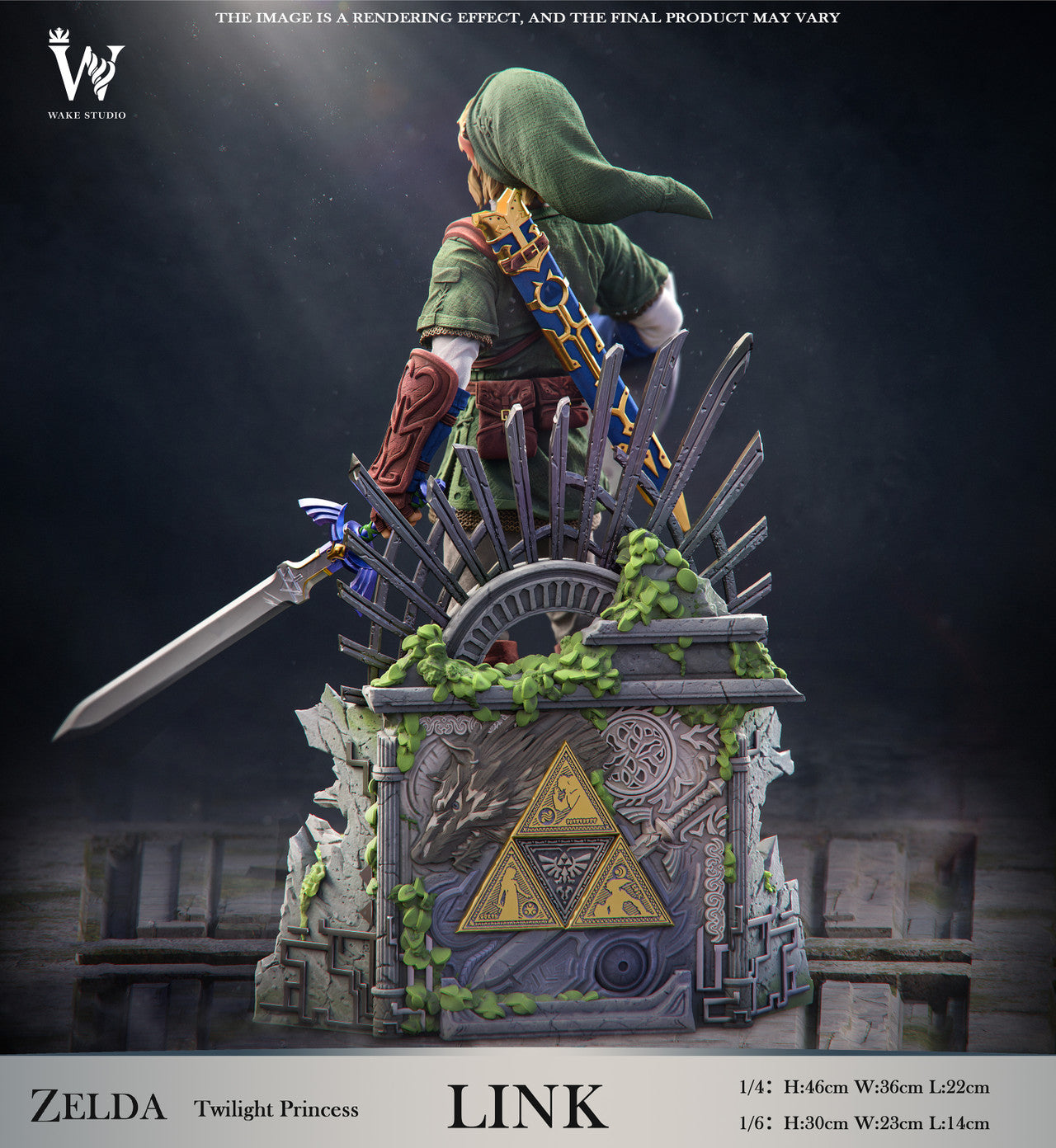 Legend of Zelda – Link | 1:4 Resin Statue | von Wake Studio