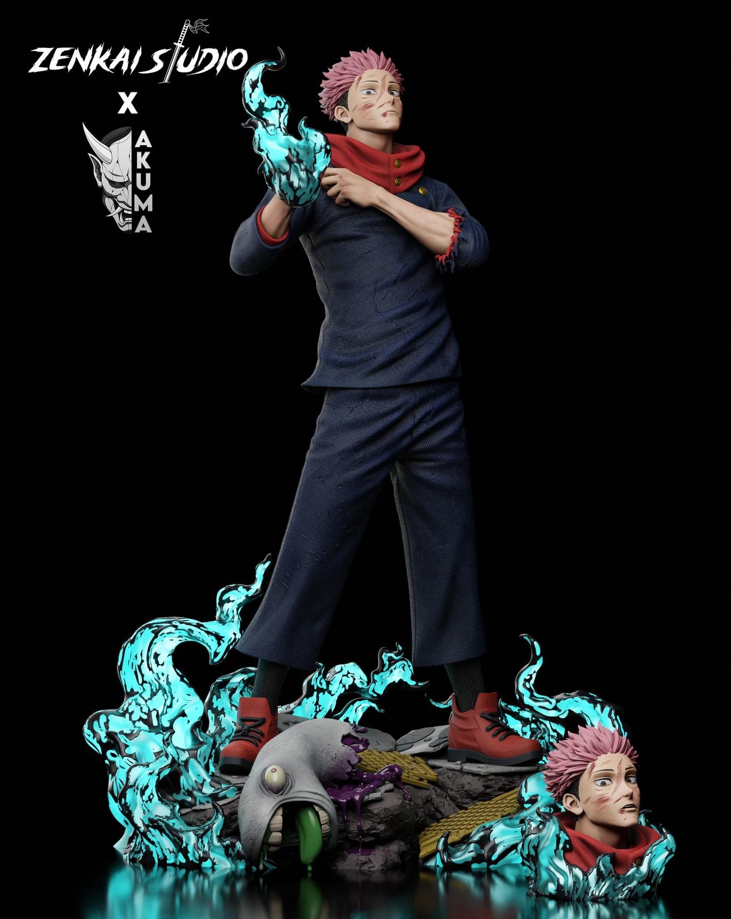 Jujutsu Kaisen - Itadori Yuji | 1:6 Resin Statue | von Zenkai Studio