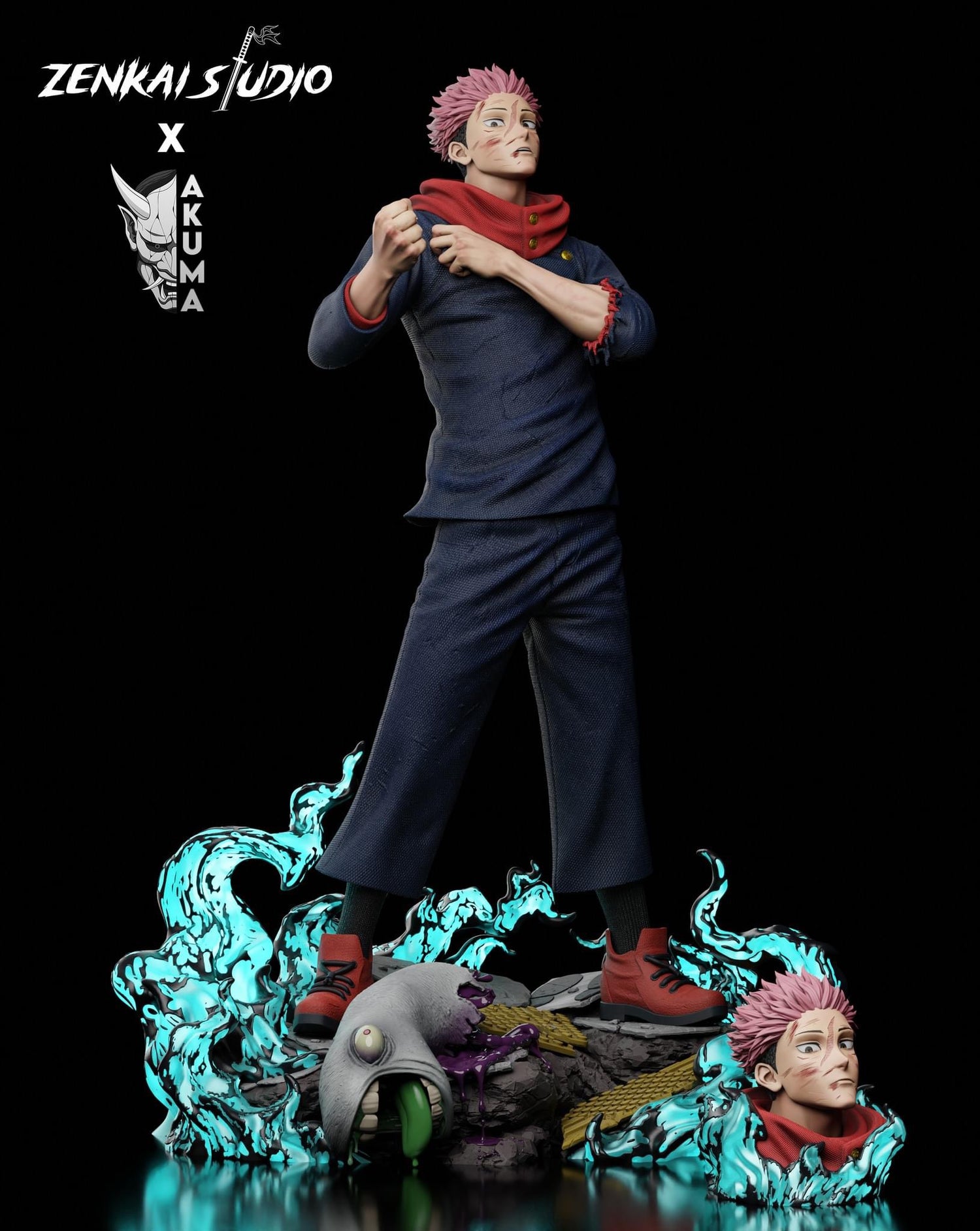 Jujutsu Kaisen - Itadori Yuji | 1:6 Resin Statue | von Zenkai Studio