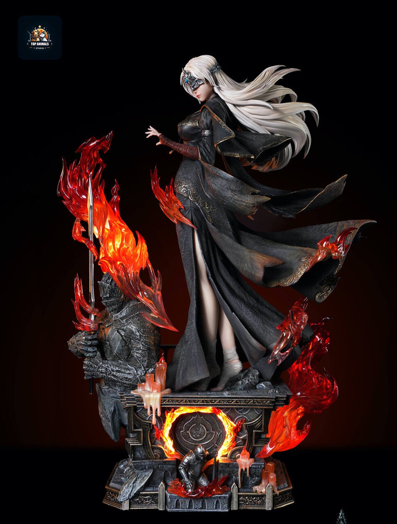 Dark Souls 3 – Fire Keeper | 1:4 Resin Statue | von Top Animals Studio