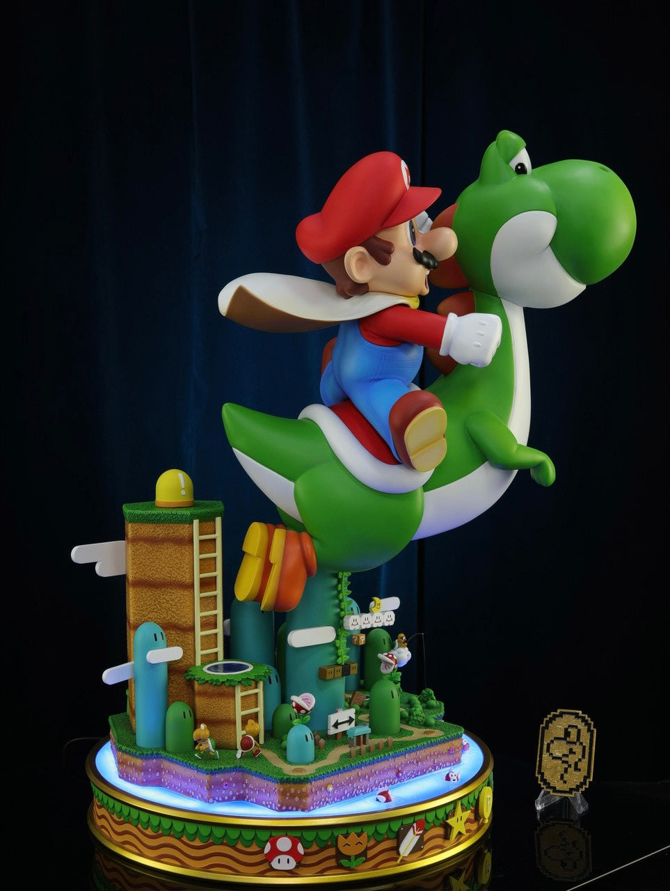 Super Mario - Mario | 1:4 Resin Statue | von Kintsukuroi Creations Studio