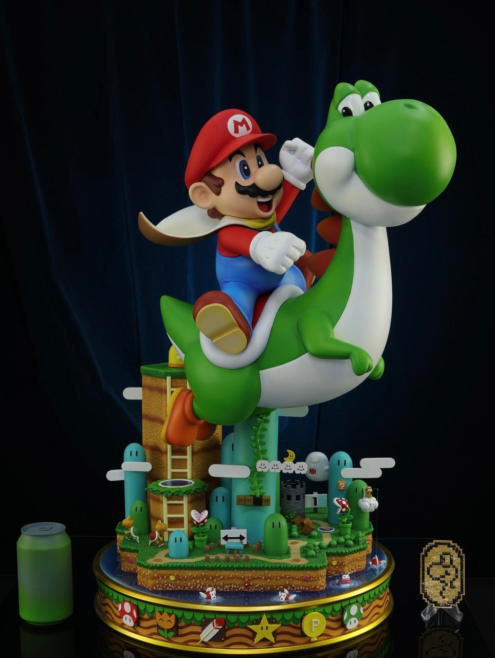 Super Mario - Mario | 1:4 Resin Statue | von Kintsukuroi Creations Studio
