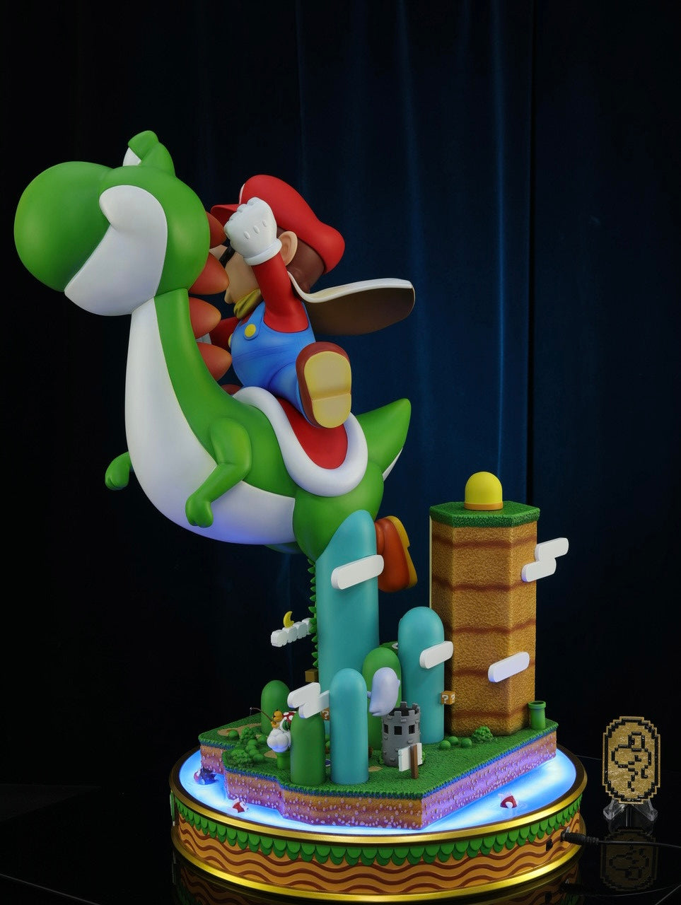 Super Mario - Mario | 1:4 Resin Statue | von Kintsukuroi Creations Studio