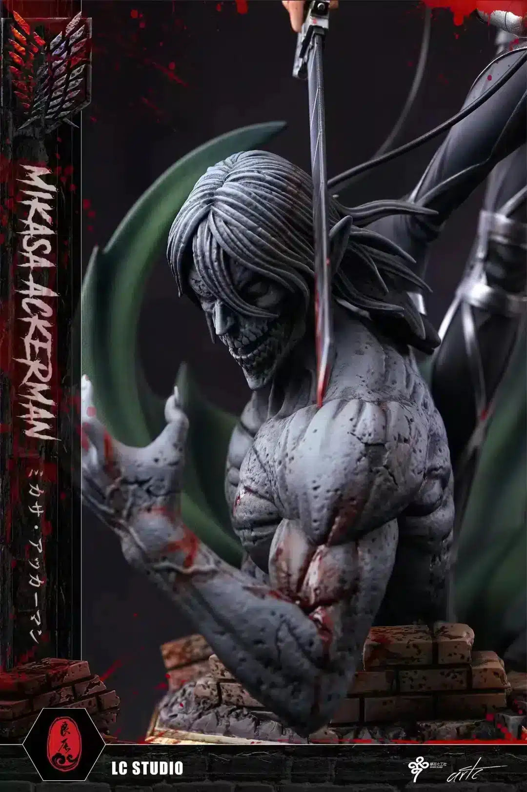 Attack on Titan - Mikasa Ackerman | 1:6 Resin Statue | von LC Studio