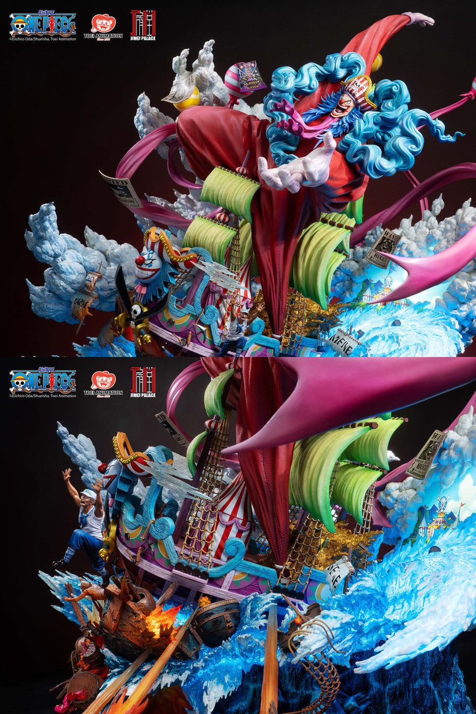 One Piece - New Yonko Buggy | Resin Statue | by Jimei Palace Studio