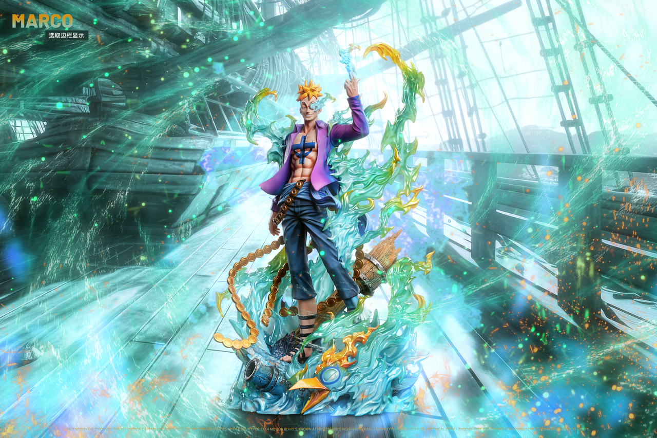 One Piece - Marco | Resin Statue | by SY Studio