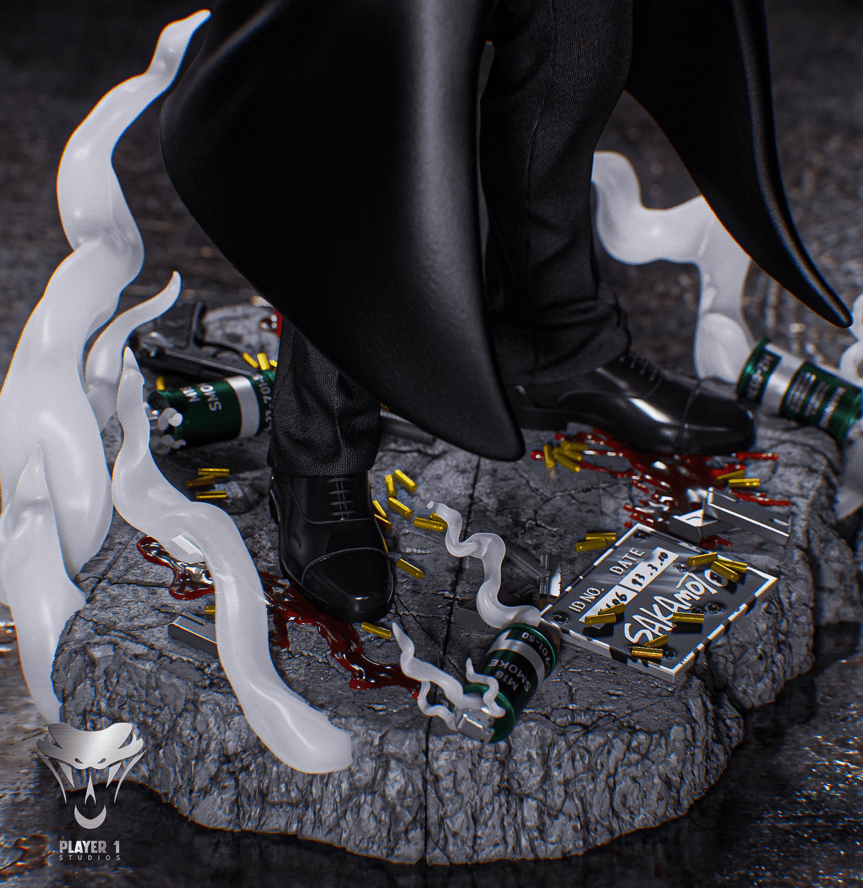 Sakamoto Days - Taro Sakamoto | 1:6/1:4 Resin Statue | by Player 1 Studio