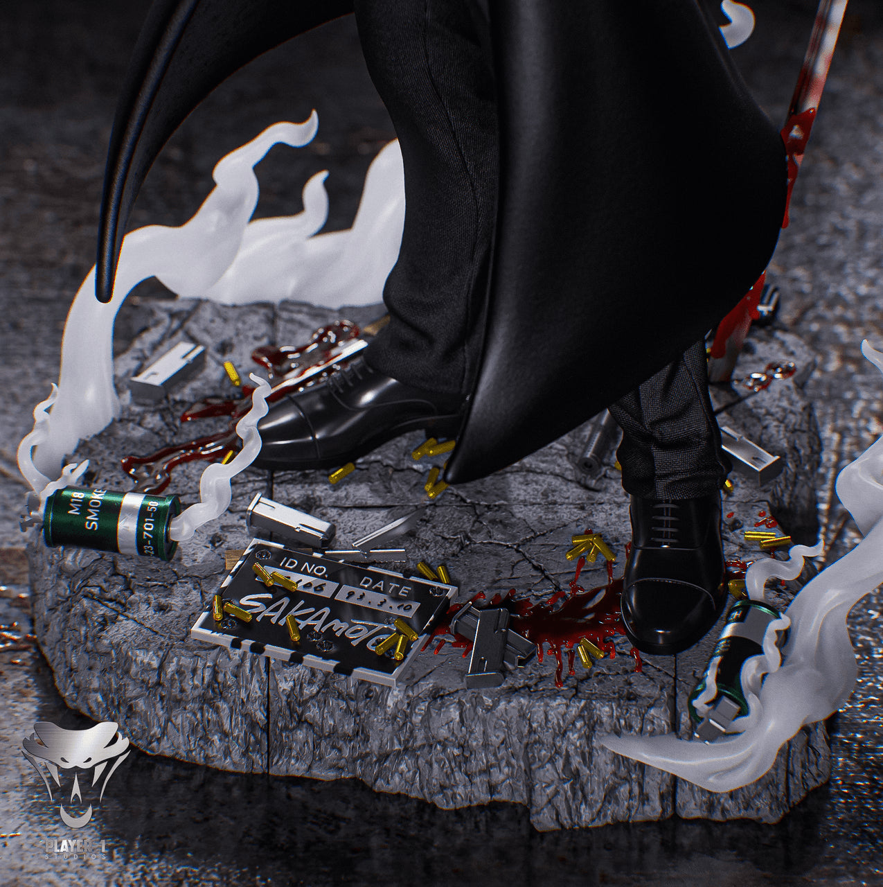 Sakamoto Days - Taro Sakamoto | 1:6/1:4 Resin Statue | by Player 1 Studio