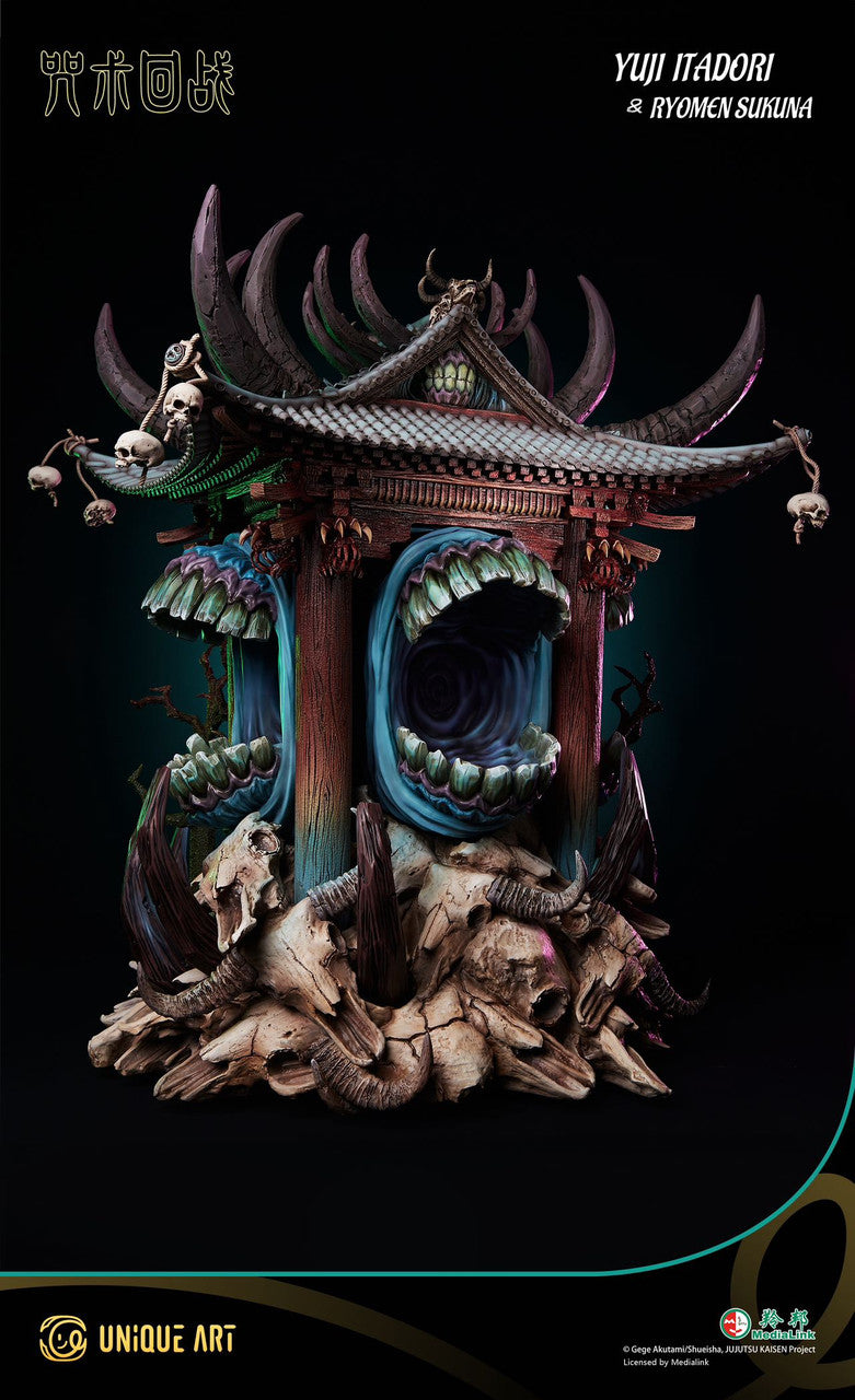 Jujutsju Kaisen - Itadori Yuji & Ryomen Sukuna | 1:6 Resin Statue | by Unique Art Studio