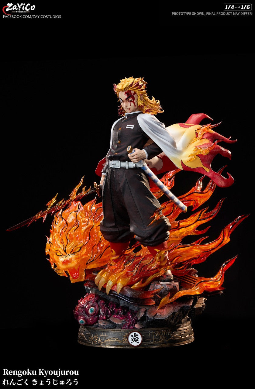 Demon Slayer: Kimetsu no Yaiba - Rengoku Kyoujurou | 1:6/1:4 Resin Statue | by Zayico Studio