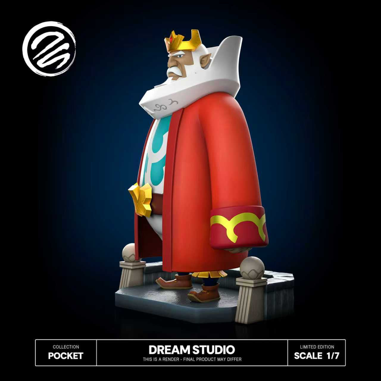 The Legend of Zelda - King of Hyrule & Princess Zelda WW | 1:7 Resin Statue | by Dream Studio