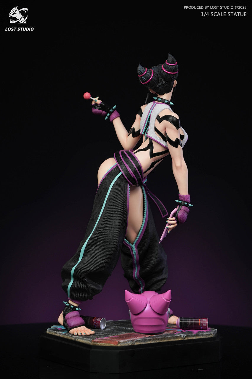 Street Fighter - Spider Girl Han Juri | 1:4 Resin Statue | by Lost Studio