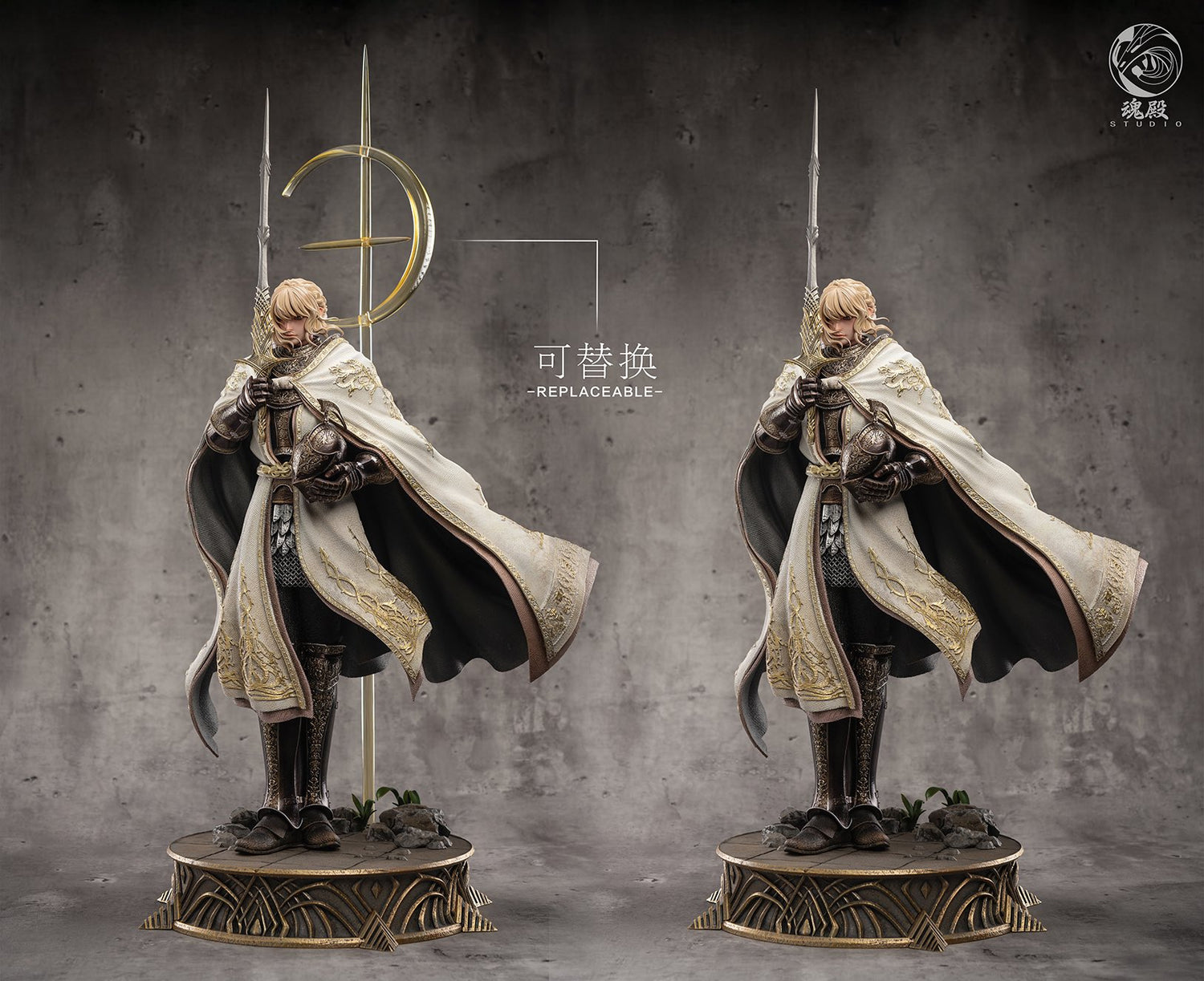 Elden Ring - Needle Knight Leda | 1:4 Resin Statue | von HunDian Studio