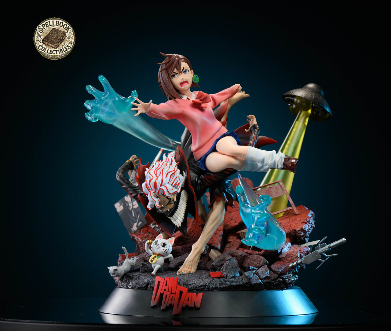 Dandadan - Momo & Okarun | 1:6 Resin Statue | by Spellbook Collectibles