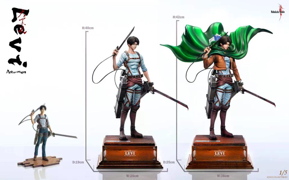 Attack on Titan - Levi Ackerman | 1:5 Resin Statue | by Mahakala Studio