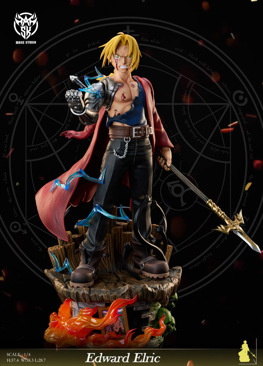 Fullmetal Alchemist - Edward Elic | 1:4 Resin Statue | by Mask Studio