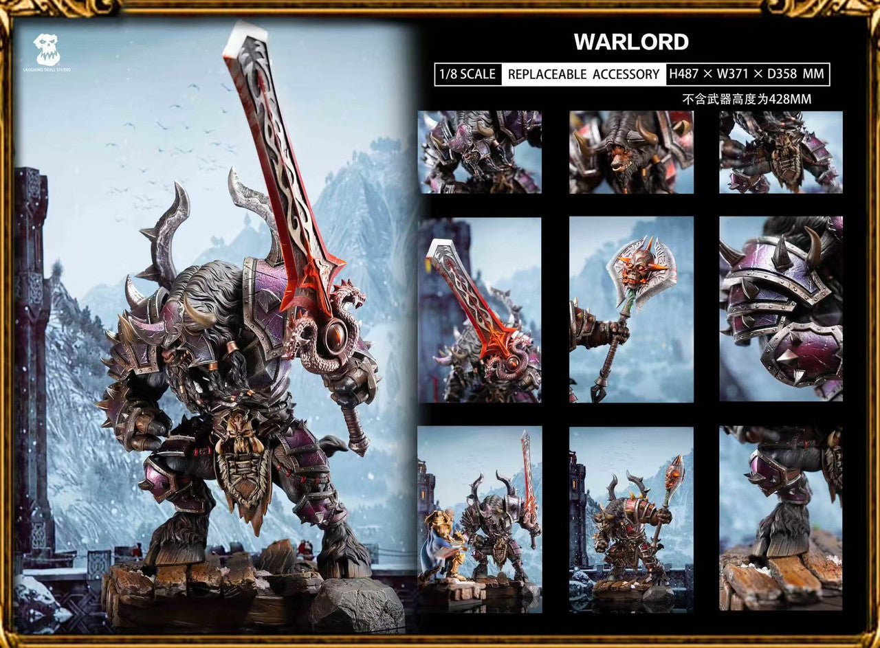 Warcraft - Human Field Marshall vs. Tauren Warlord | 1:8 Resin Statue | by Laughing Skull Studio