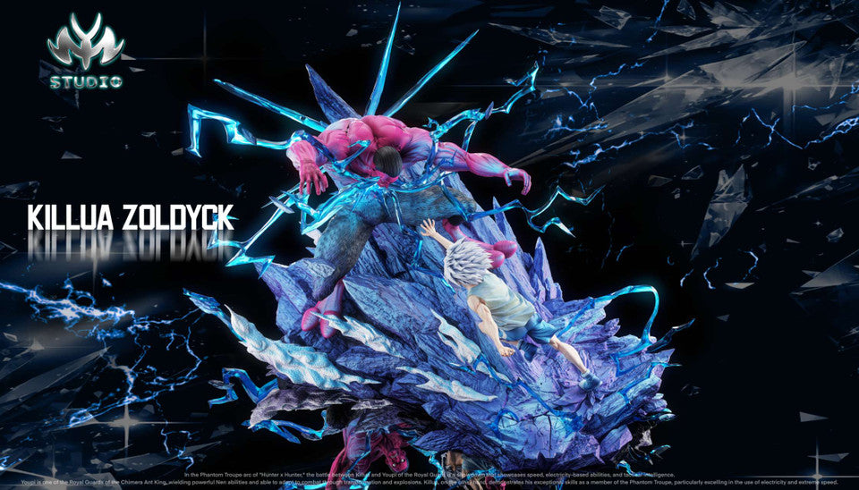 Hunter × Hunter - Killua Zoldyck vs Menthuthuyoupi | 1:6 Resin Statue | by MY Studio