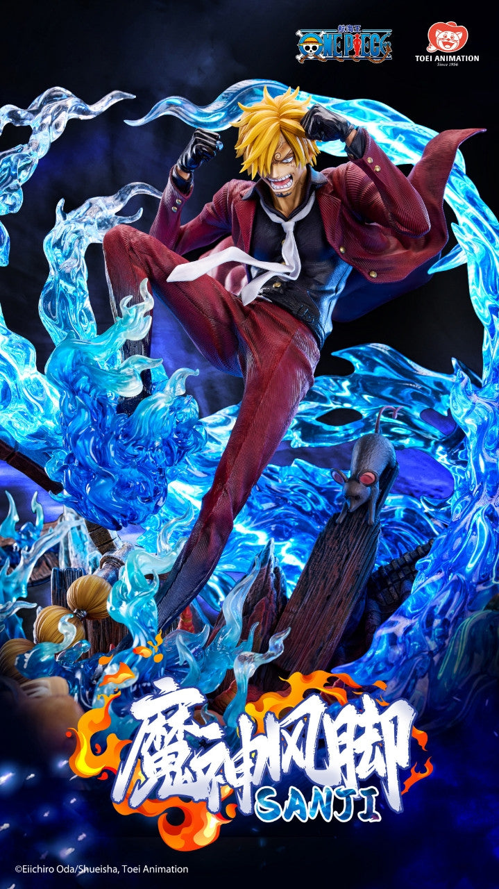 One Piece - Ifrit Jambe Sanji | Resin Statue | by TOEI Animation Studio