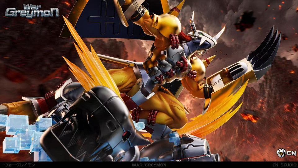 Digimon - WarGreymon | Resin Statue | by CN Studio