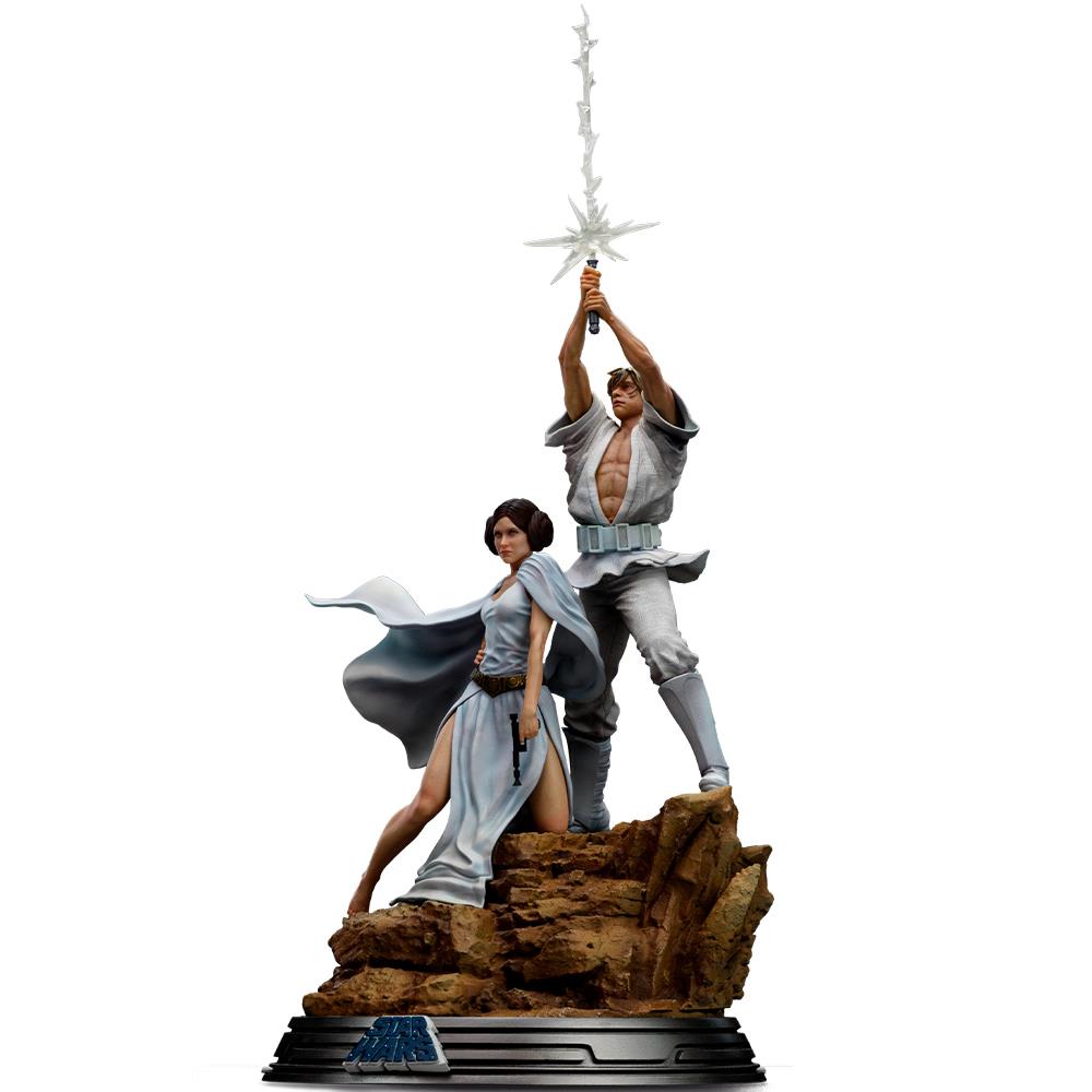Star Wars - Luke & Leia | 1:10 Resin Statue | von Iron Studios