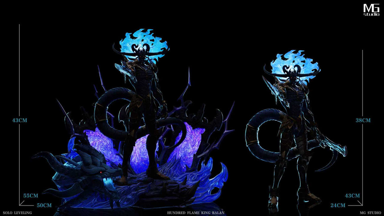 Solo Leveling - Monarch of Flames Baran | Resin Statue | by MG Studio