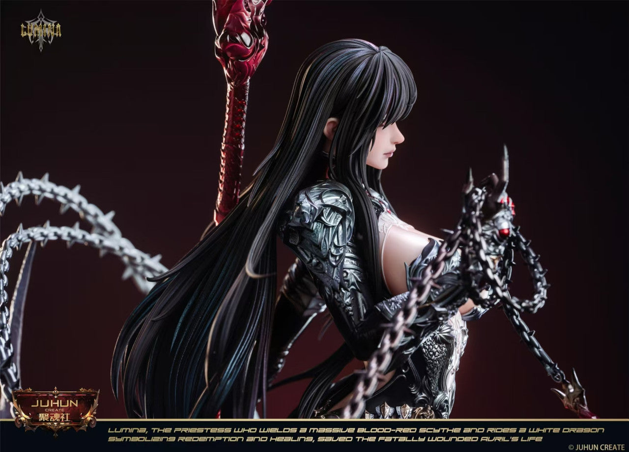 Dragon Taming Priestess Girl Lumina | 1:6 Resin Statue | by JuHunCREATE Studio