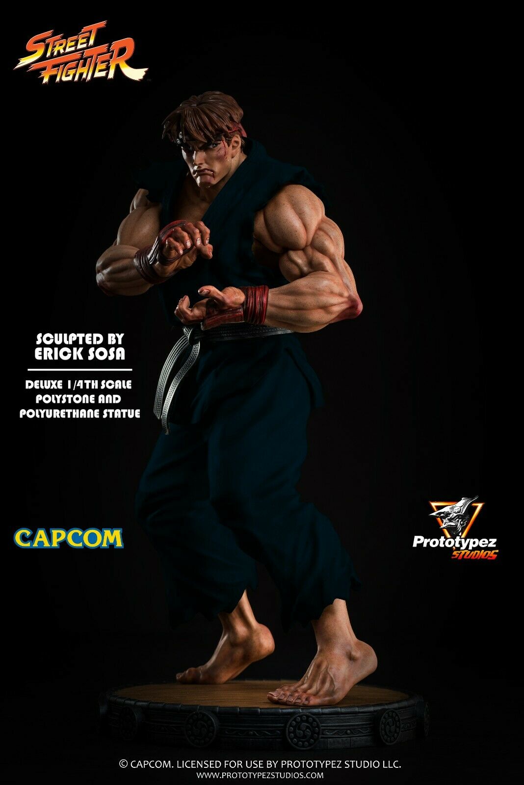 Street Fighter - Evil Ryu | 1:4 Resin Statue | von Prototypez Studios