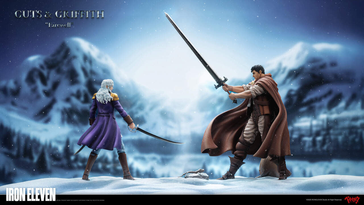 Berserk - Guts & Griffith | 1:6 Resin Statue | by Iron Eleven Studio