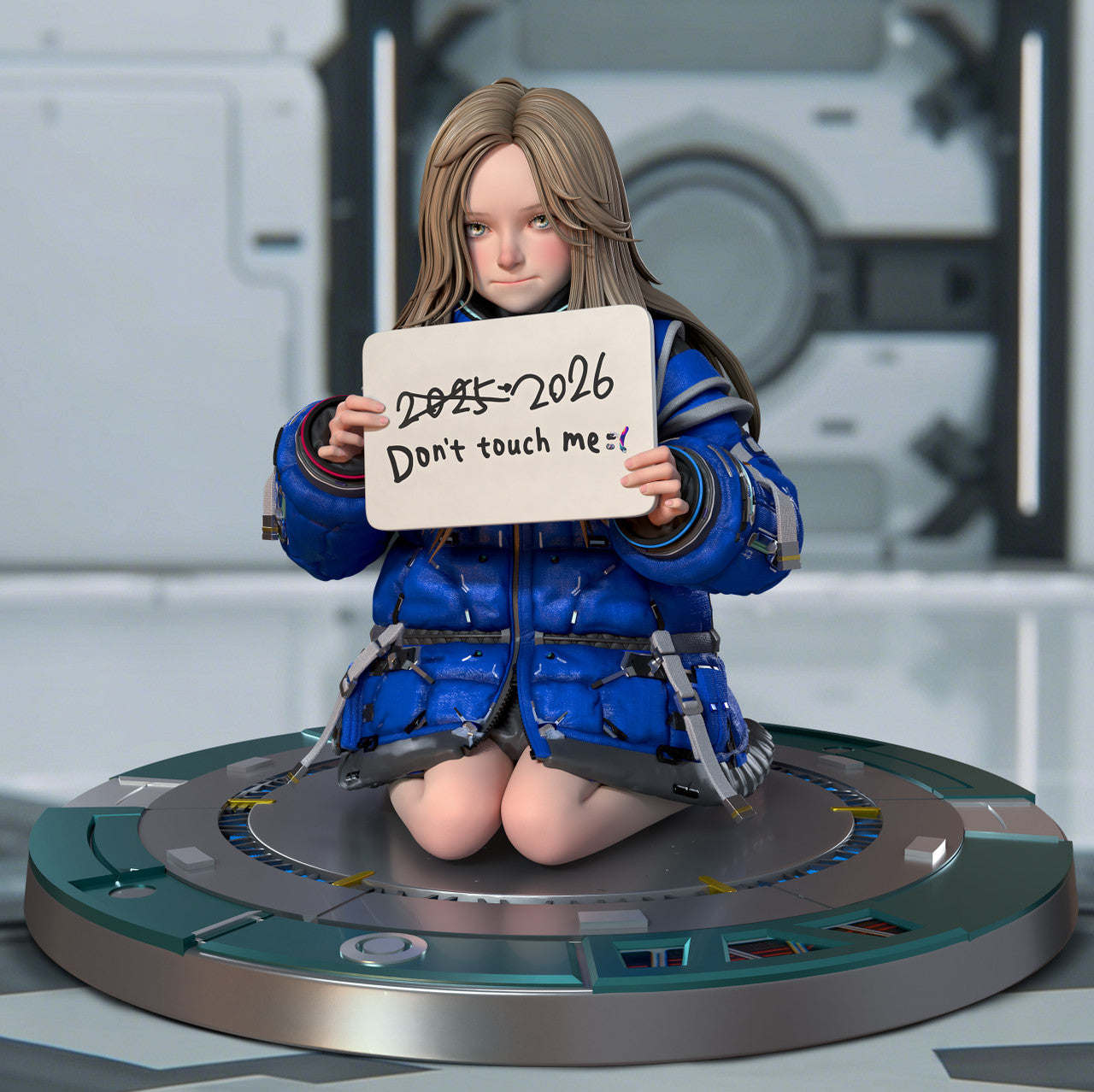 Pragmata - Diana | 1:4 Resin Statue | by Reflection Studio