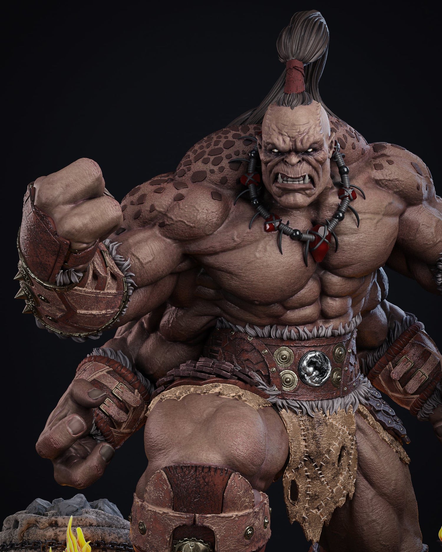 Mortal Kombat - Goro | Resin Statue | by Epic Creations