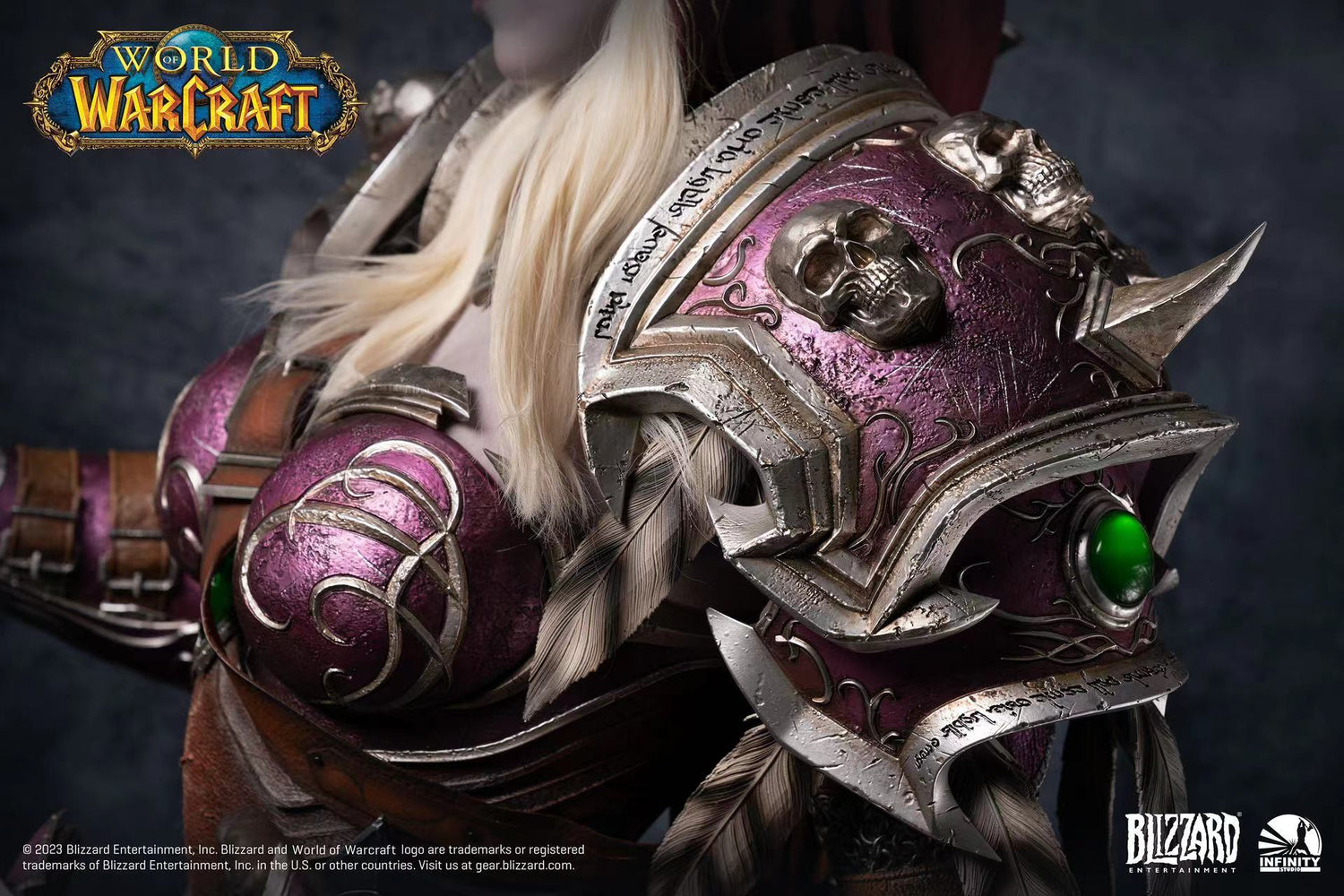 World of Warcraft - Sylvanas Windrunner | 1:1 Resin Bust | von Infinity Studio