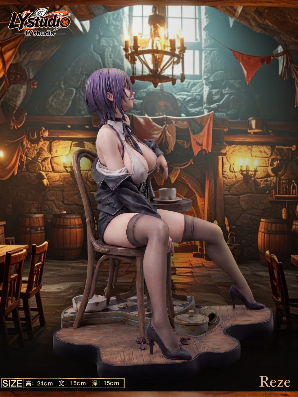 Chainsaw Man - Reze | 1:6 Resin Statue | by LY Studio