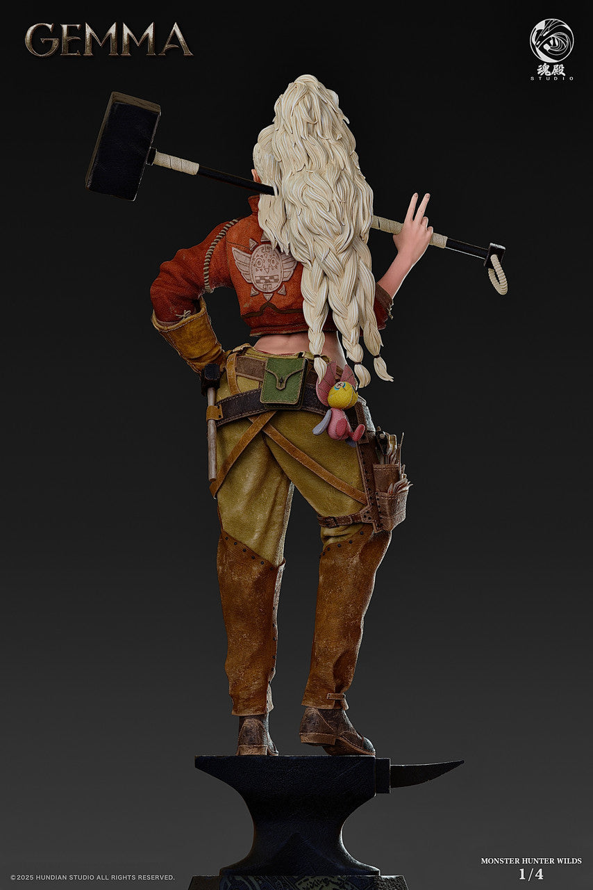 Monster Hunter - Gemma | 1:4 Resin Statue | by HunDian Studio