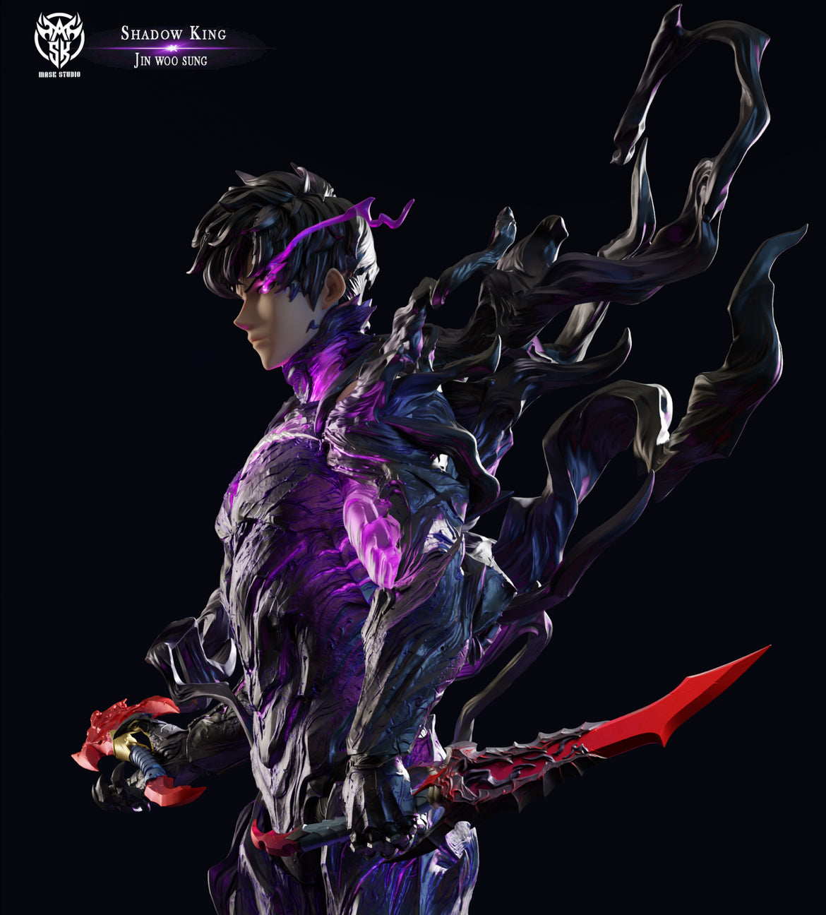 Solo Leveling - Sung Jinwoo | 1:4 Resin Statue | von Mask Studio