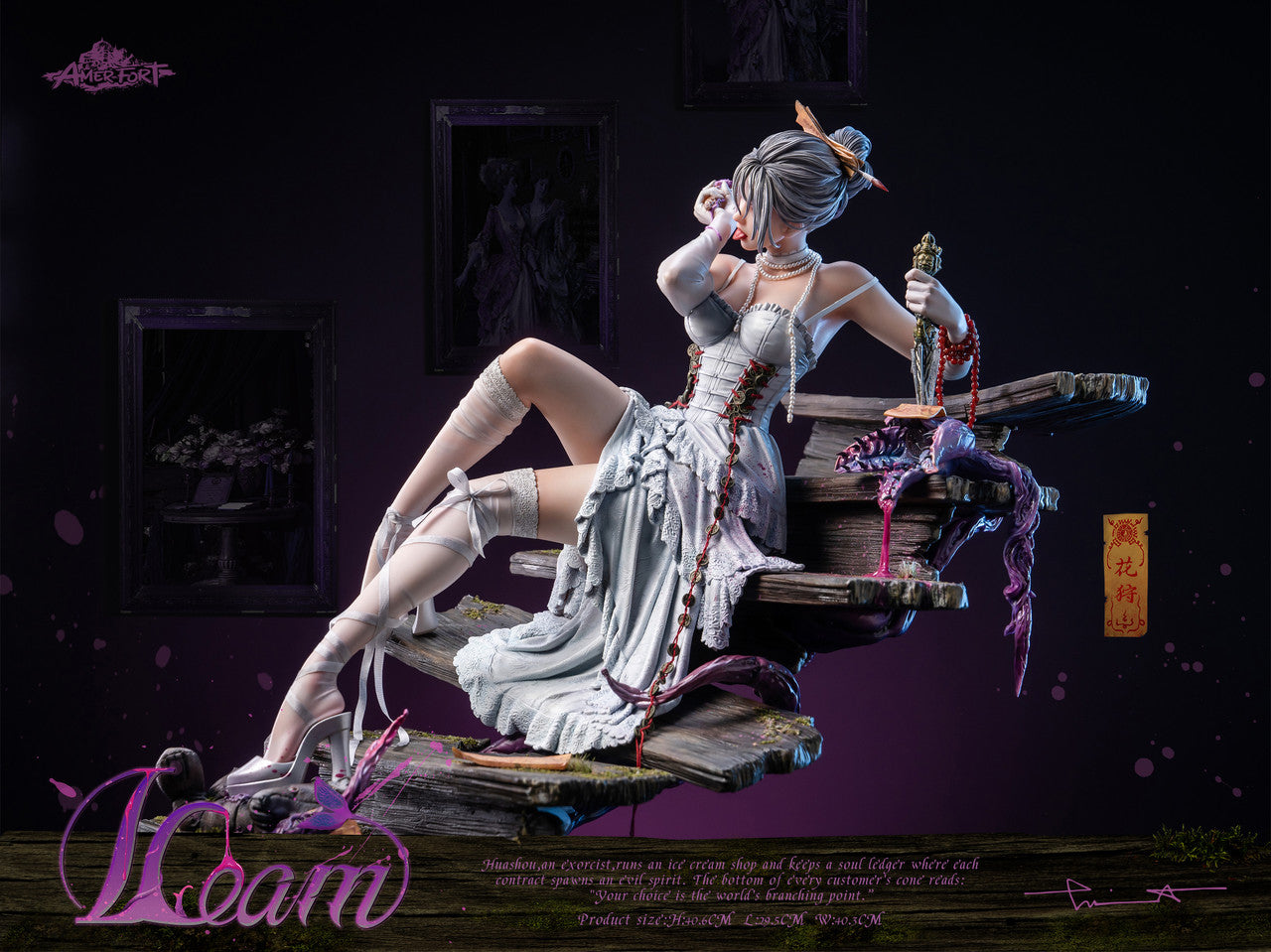 Amer Fort Series - Huashou | 1:4 Resin Statue | by PiJi ft. LouLL AroLL Studios