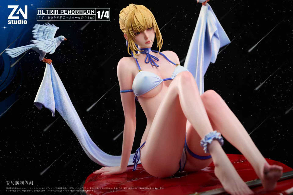 Fate Series - Altria Pendragon Saber | 1:4 Resin Statue | by ZH Studio
