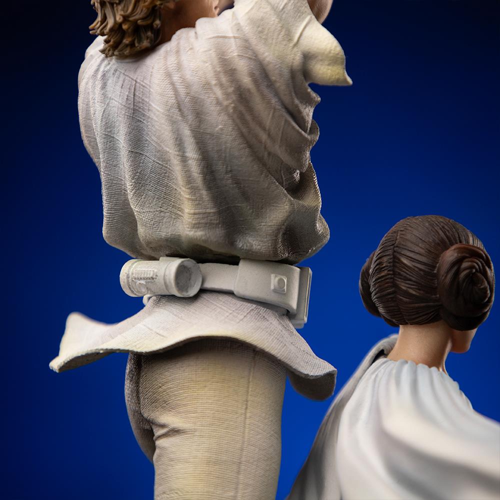 Star Wars - Luke & Leia | 1:10 Resin Statue | von Iron Studios