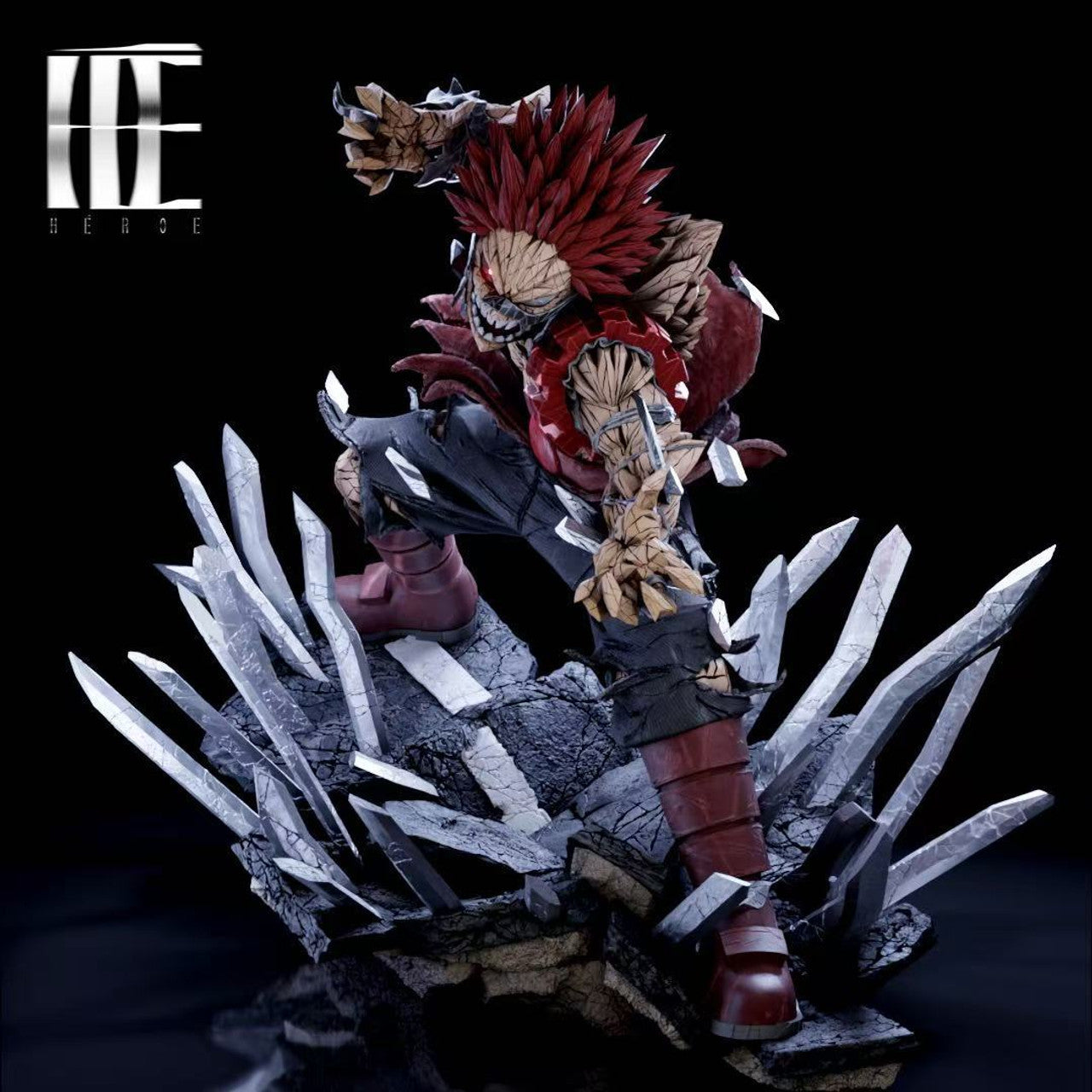 My Hero Academia - Red Riot Kirishima | 1:4 Resin Statue | by Heroe Collectibles