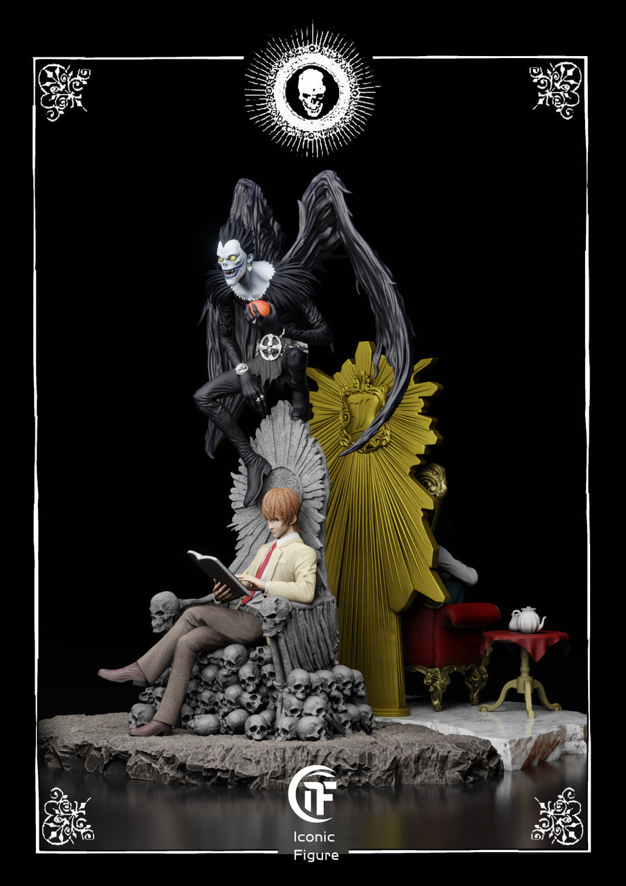 Deathnote - Light Yagami & L Lawliet | 1:6 Resin Statue | by IF Studio