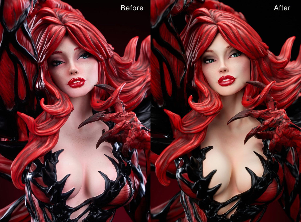Marvel Comics - Custom Collectibles Vemon Mary Jane | 1:4 Resin Statue | by C4 Studio