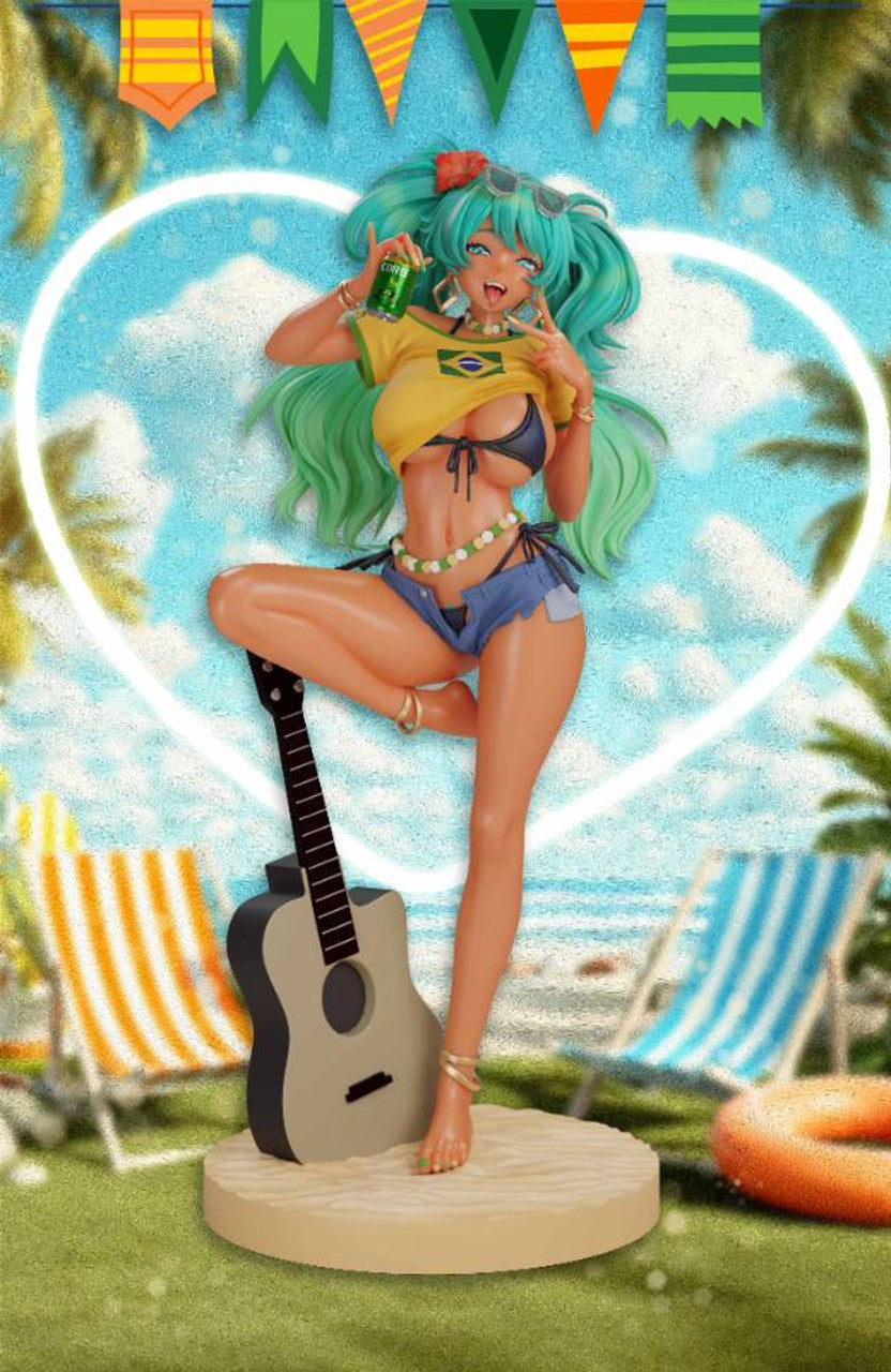 Vocaloid - Brazil Hatsune Miku | 1:6 Resin Statue | by Make zero Studio