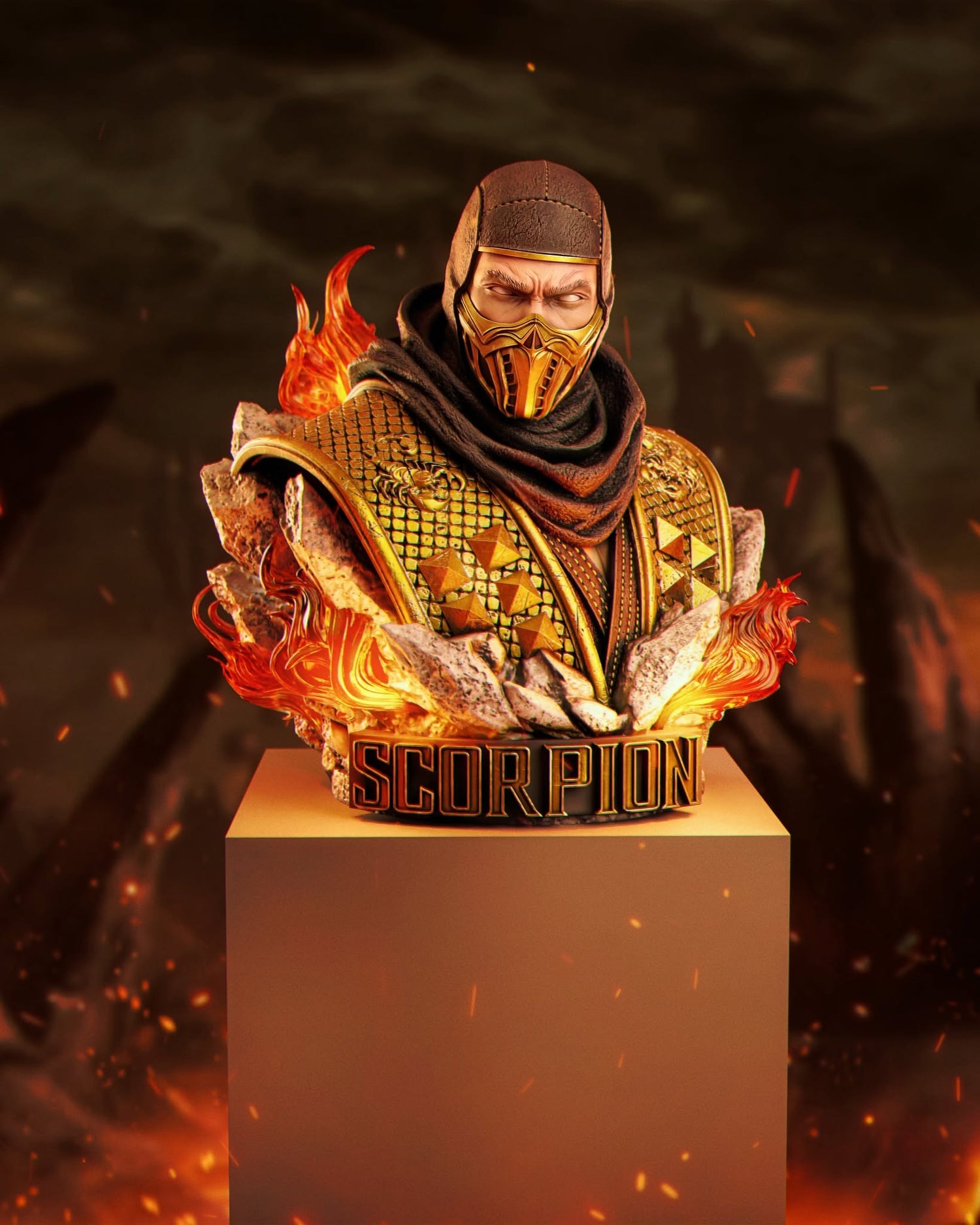 Mortal Kombat - Scorpion | Resin Statue | by Epic Creations
