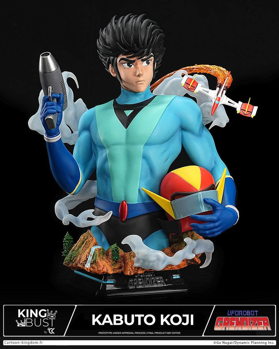 UFO Robot Grendizer - Kabuto Koji Bust | 1:4 Resin Statue | by Cartoon Kingdom Studio