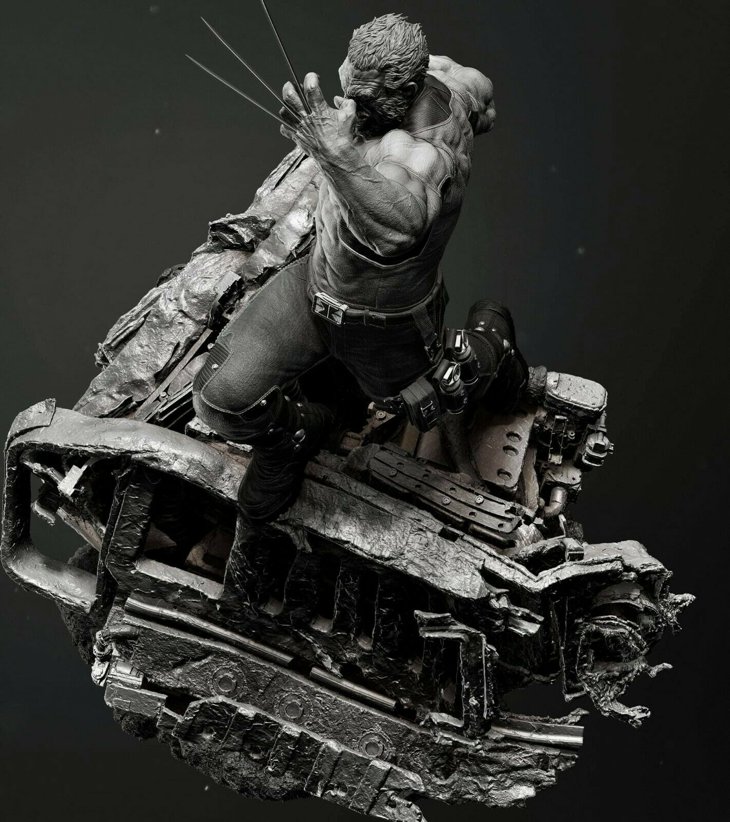 Marvel - Old Man Logan | 1:4 Resin Statue | by Exoresin