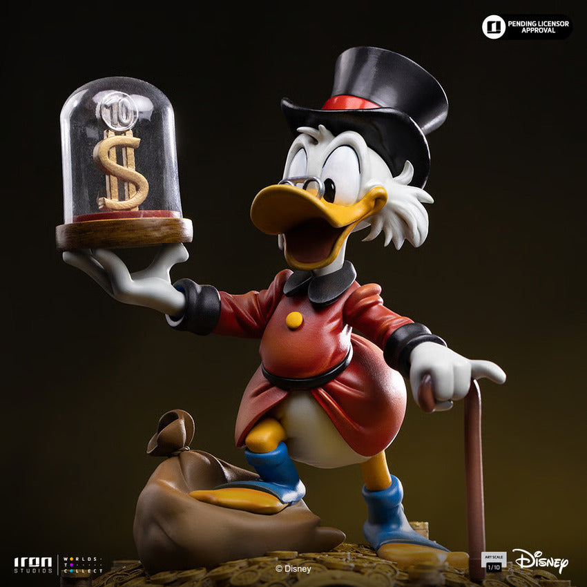 Disney Duck universe - Uncle Scrooge McDuck and Nephews | 1:10 Resin Statue | by Iron Studios